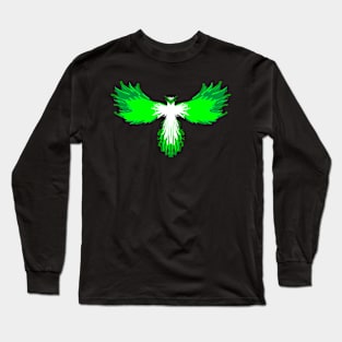 Green Phoenix Long Sleeve T-Shirt